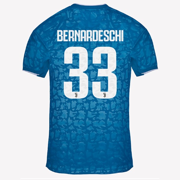 Camiseta Juventus NO.33 Bernaroeschi 3ª 2019 2020 Azul